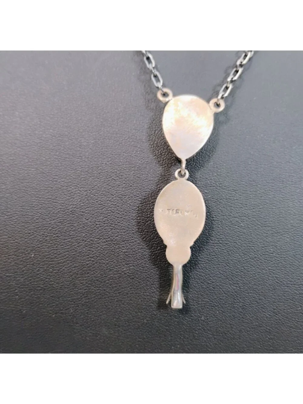 Southwest Violet Purple Dahlia Turquoise Sterling Silver Squash Blossom Necklace